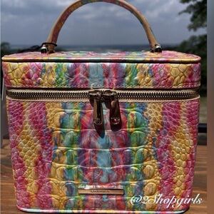 NWT Brahmin Exclusive CHANTAL in SALT WATER TAFFY Melbourne Crossbody #2